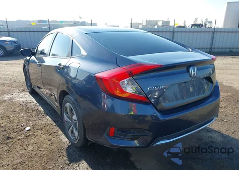 2021 Honda Civic Lx из США, поврежденный, VIN 2HGFC2F66MH529979